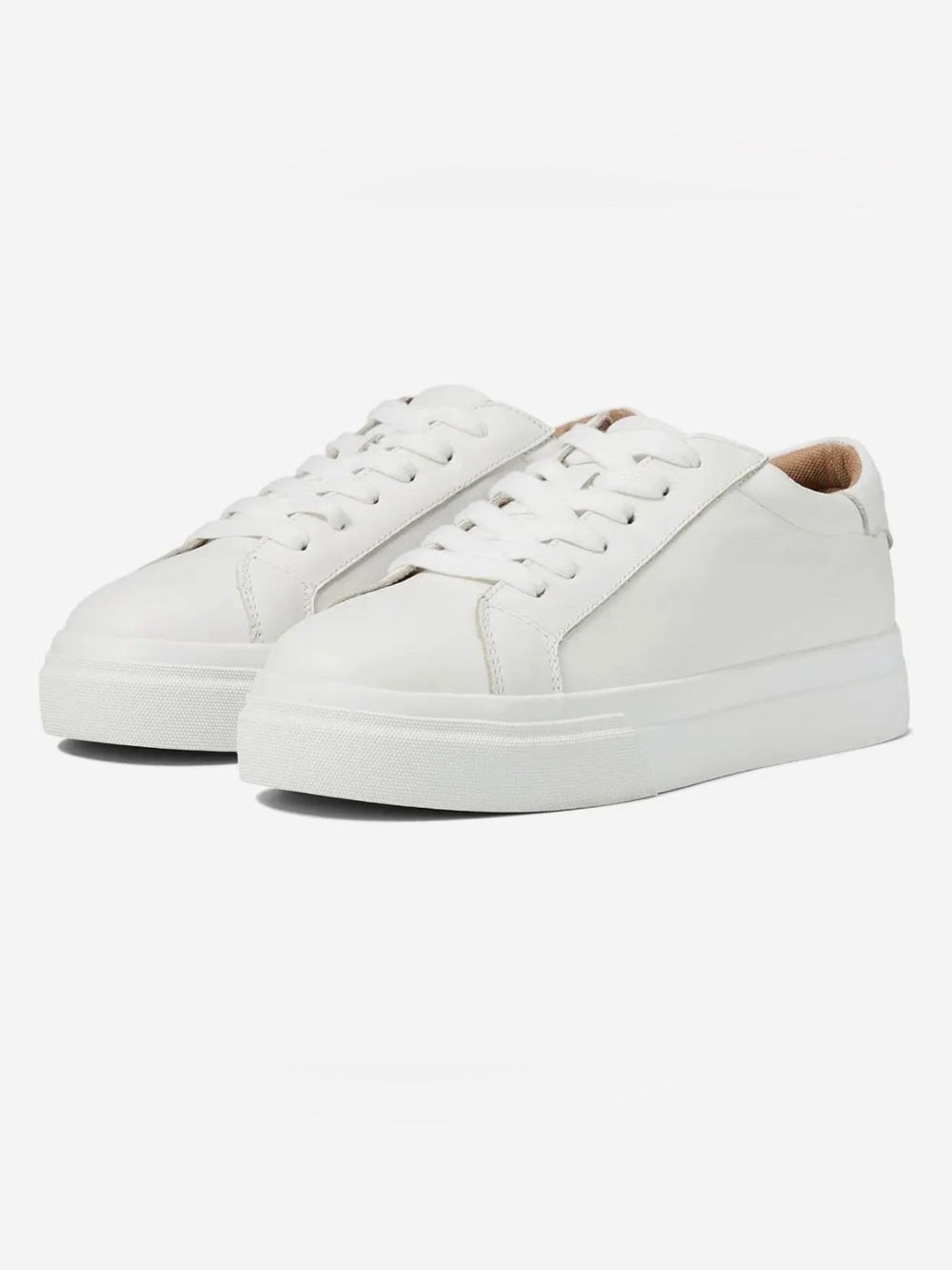 NWT Blondo Venna White Low-Top Platform Sneakers - Picture 6 of 15